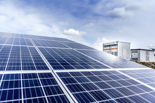 An image of solar solutions PV panels